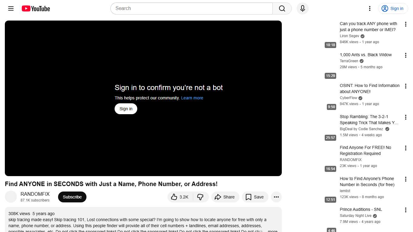 Find ANYONE in SECONDS with Just a Name, Phone Number, or Address! - YouTube